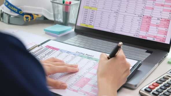 Spreadsheet manual editing