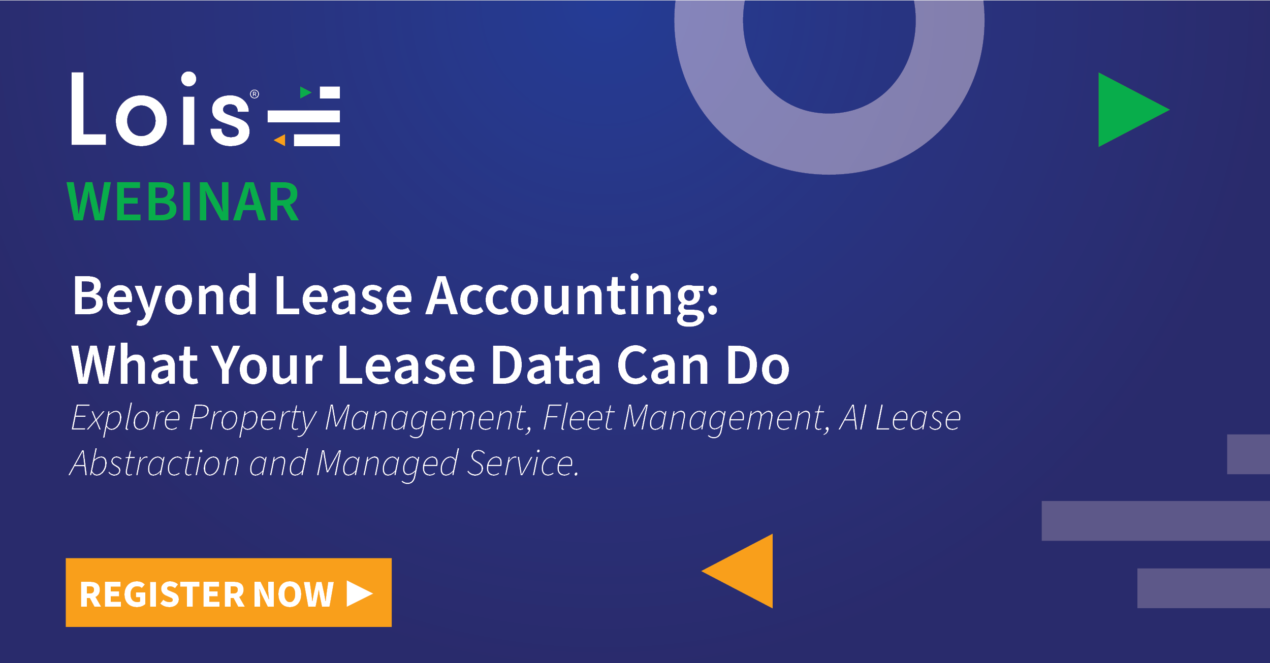 Beyond Lease Accounting - what your lease data can do - register